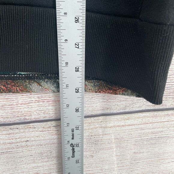 Rebel Vengeance Skeleton Napolean Stitched Hoodie Sweatshirt Men's L Black - Picture 11 of 11